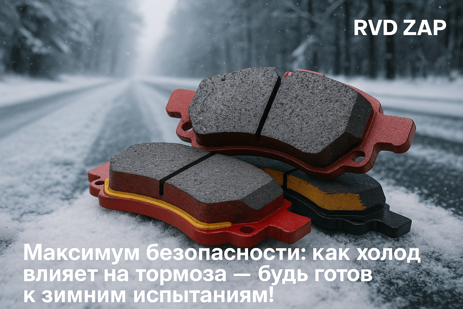 Максимум безопасности: как сниженная температура влияет на эффективность тормозных колодок зимой и что с этим делать