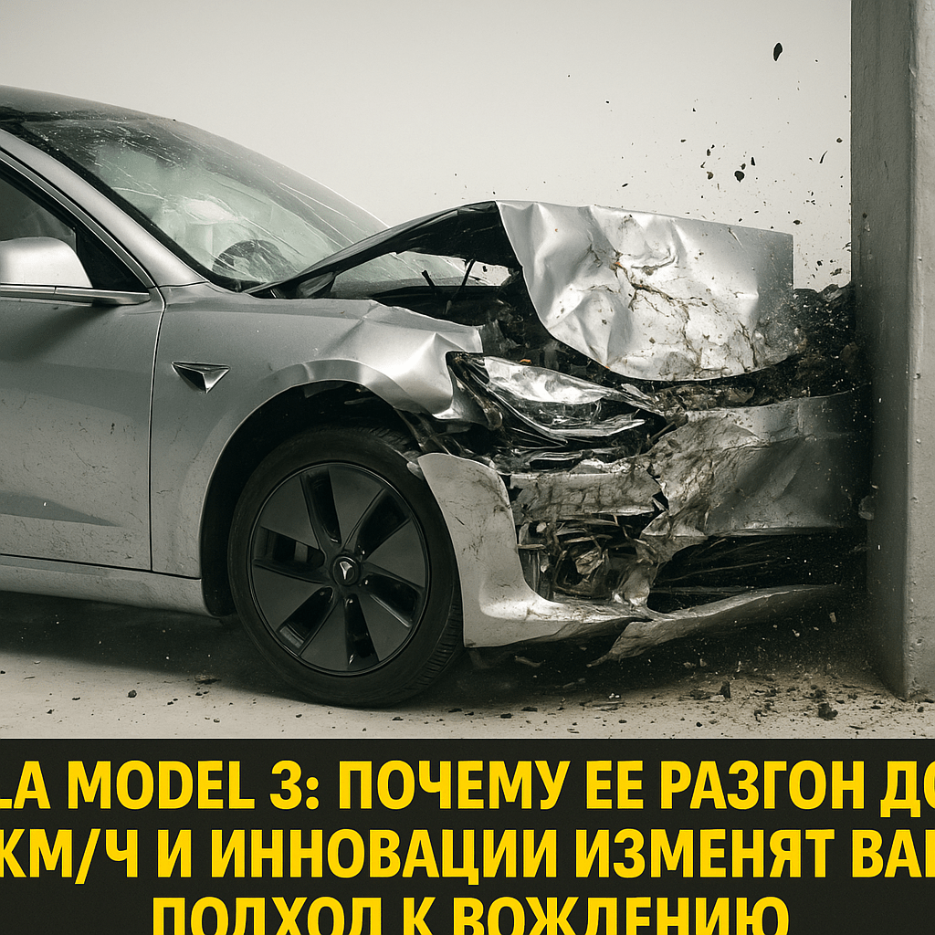 Tesla Model 3: Почему Ее Разгон до 100 км/ч и Инновации Изменят Ваш Подход к Вождению