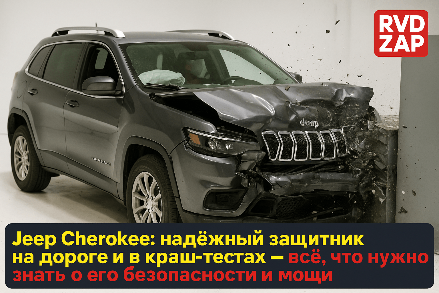 Jeep Cherokee: надёжный защитник на дороге и в краш-тестах — всё, что нужно знать о его безопасности и мощи