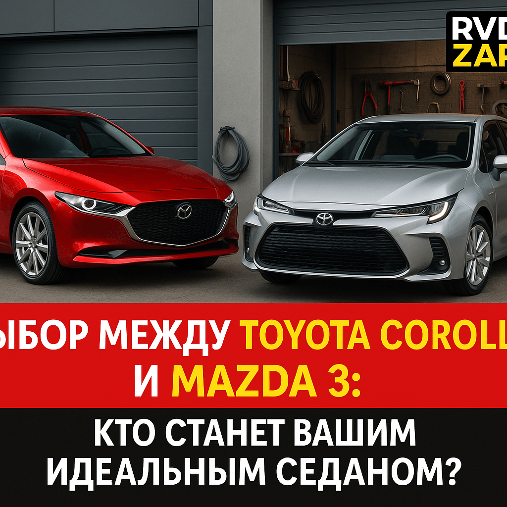 Toyota Corolla или Mazda 3: как выбрать идеальный седан для драйва и надежности?