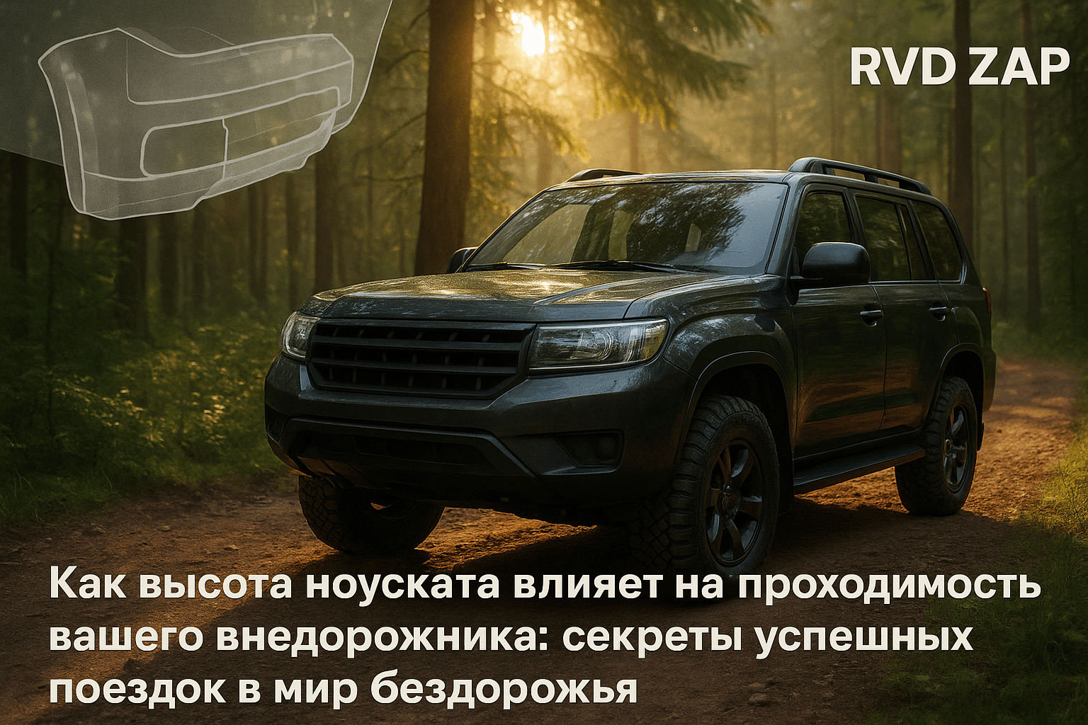 Как высота ноуската влияет на проходимость вашего внедорожника: разгадываем секреты успешных поездок в мир бездорожья