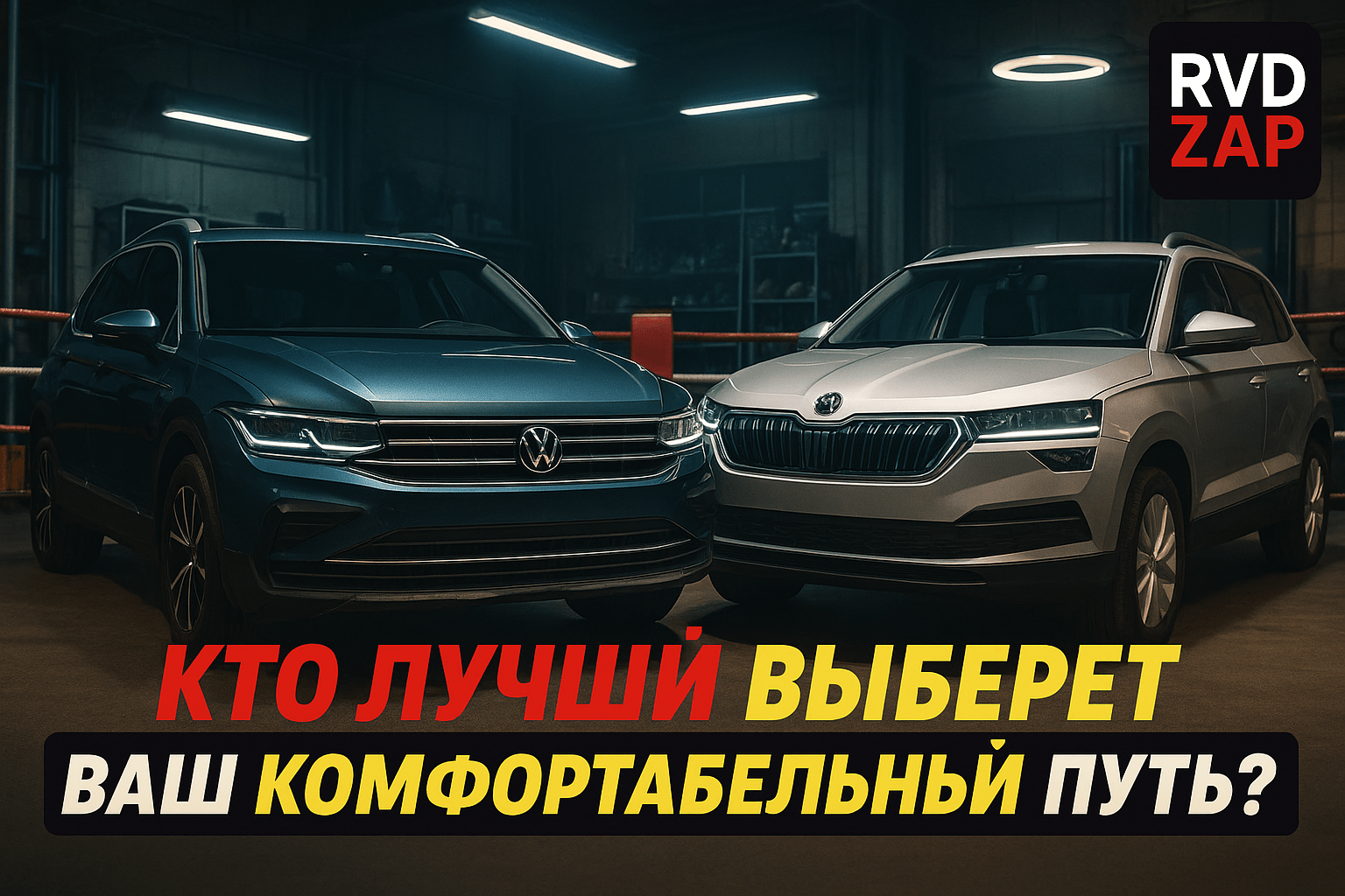 Сравнение Volkswagen Tiguan и Skoda Karoq: какой внедорожник лучше выбрать для комфортных поездок?