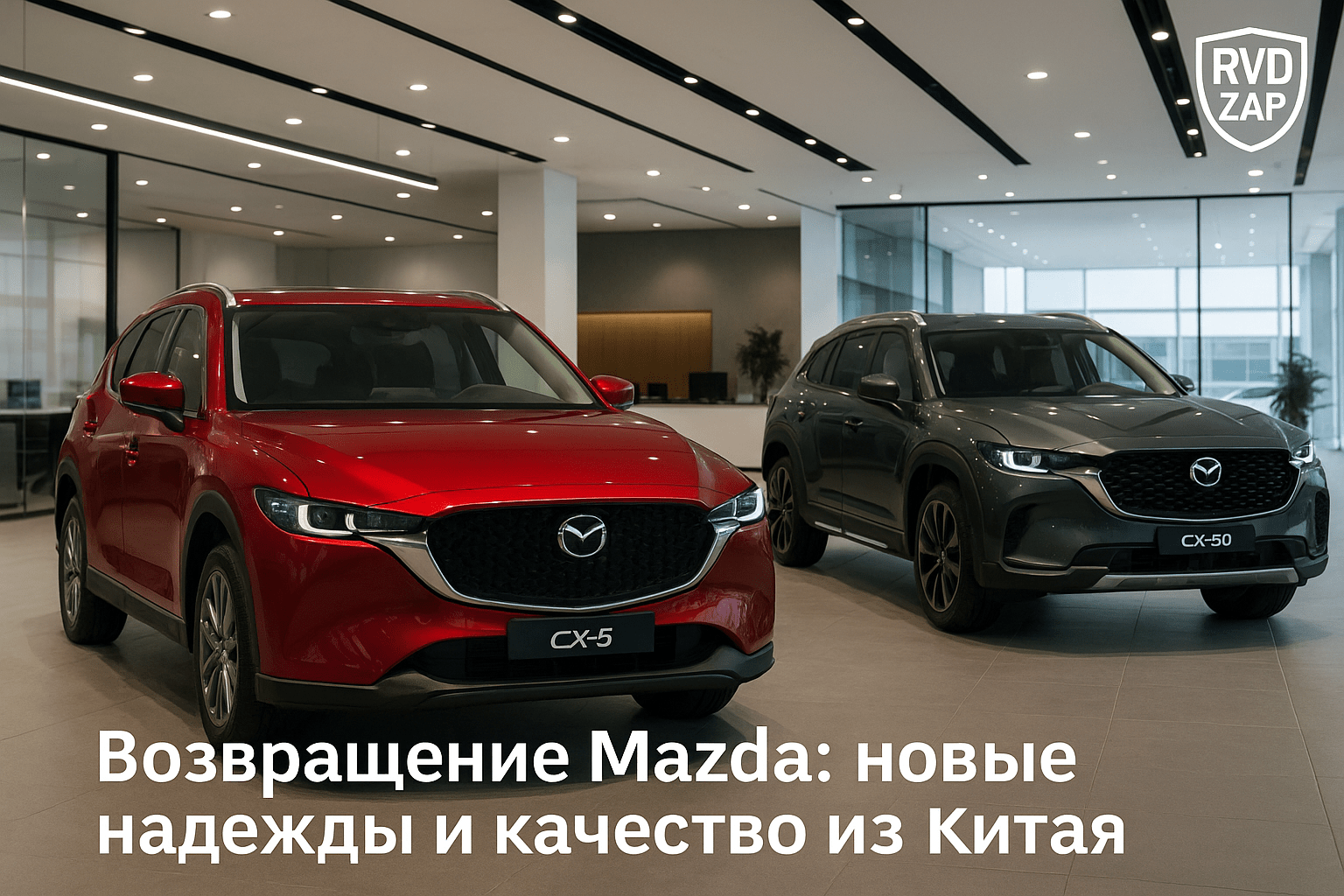 Возвращение Mazda: новые надежды и качество вместе с официальными поставками из Китая