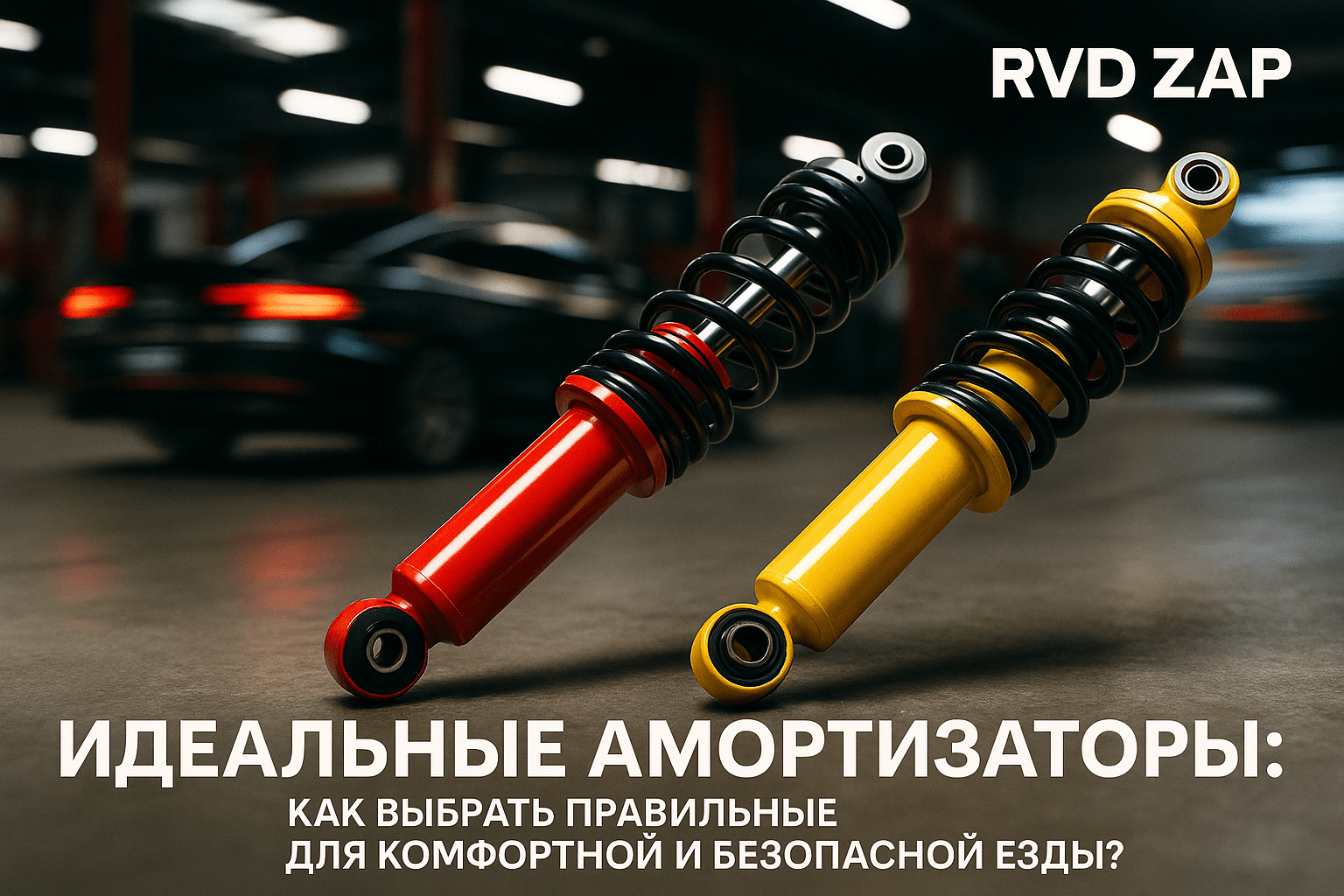Идеальные амортизаторы: Как выбрать правильные для комфортной и безопасной езды?
