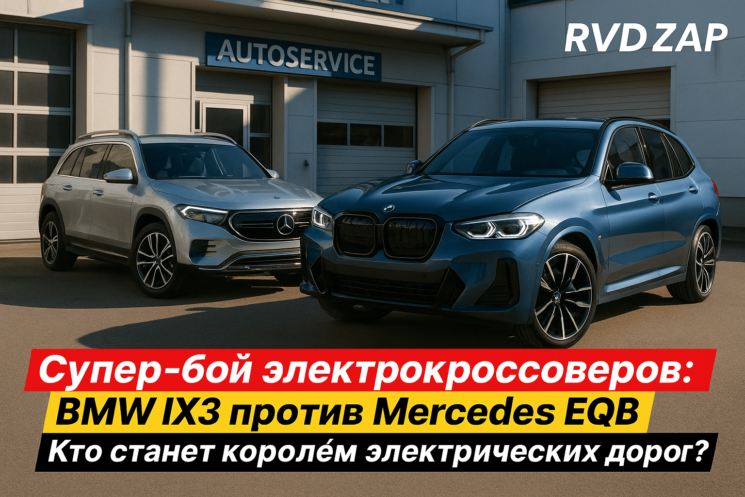 Кто победит в битве электрокроссоверов: BMW iX3 с динамикой или Mercedes EQB с комфортом?