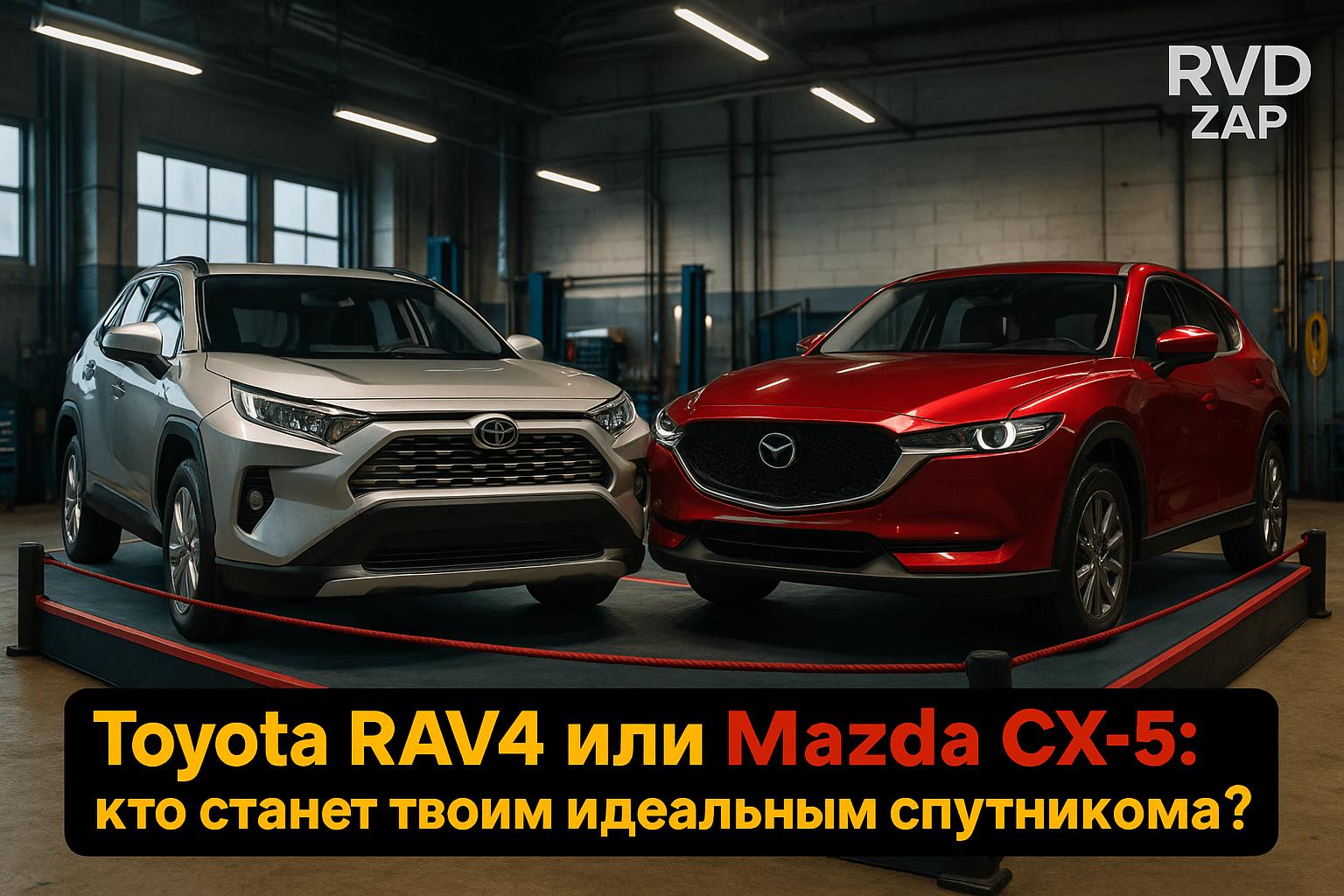 Выбор между Toyota RAV4 и Mazda CX-5: какая модель станет твоим идеальным спутником на дороге?