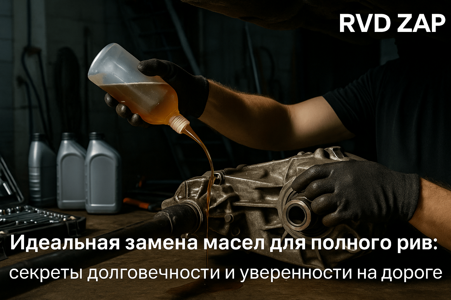 Идеальная замена масел для полного привода: секреты долговечности и уверенности на дороге