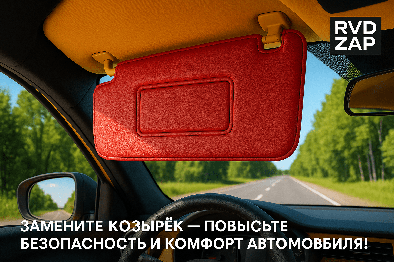 Солнцезащитный козырёк: как замена улучшит безопасность и комфорт вашего автомобиля