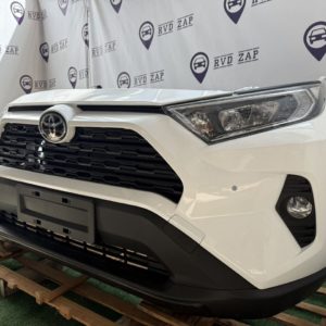 Ноускат Toyota Rav 4 V 2018-2025 в отличном состоянии, комплект: бампер, фары, радиатор, решетка. Доставка 10-15Т₽.