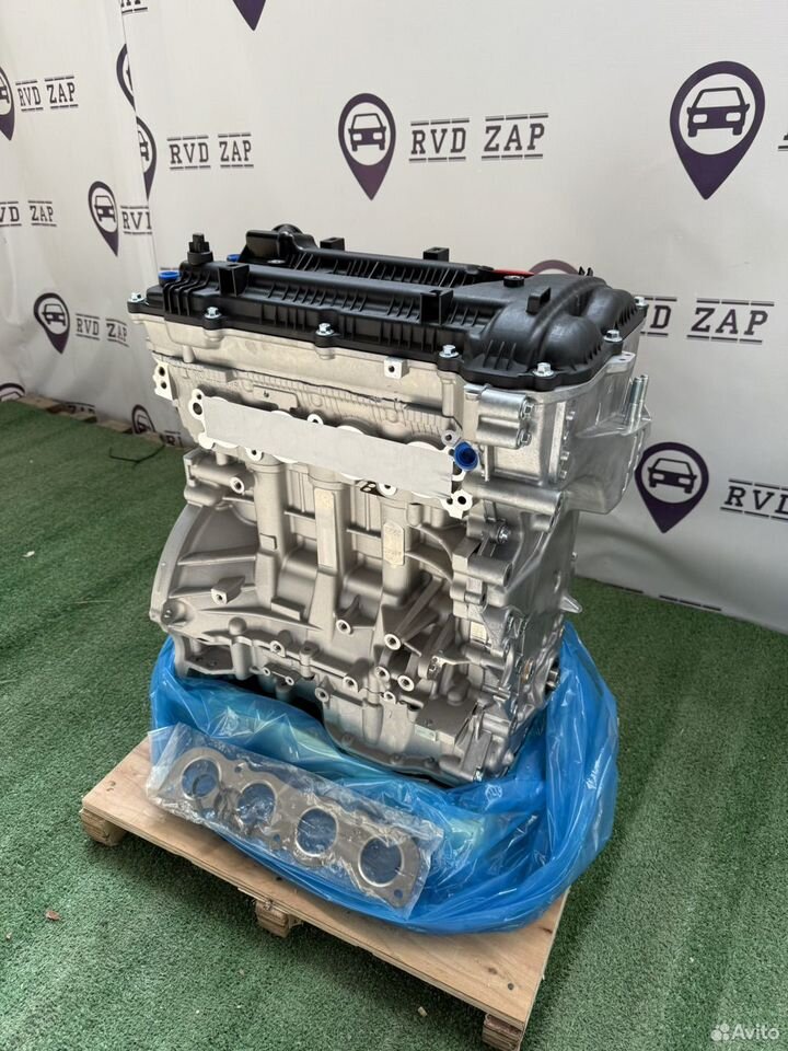 Двигатель в сборе G4NA для Kia, Hyundai 2.0l бензин. Новое, в наличии в России. Отправка любой ТК. Скидки постоянным клиентам.