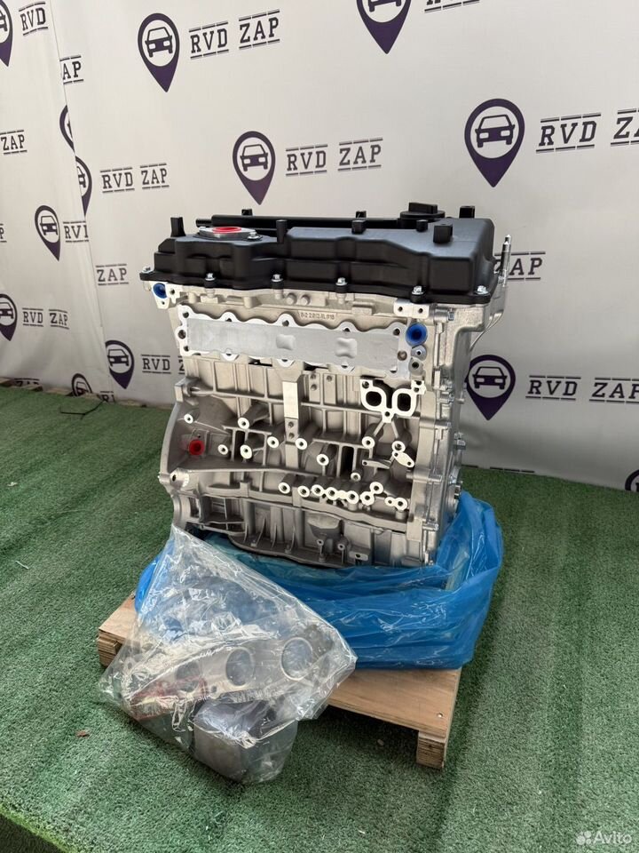 Двигатель G4KJ, новый, подходит для Kia, Hyundai 2.4l бензин. В наличии в России, отправка любыми ТК.