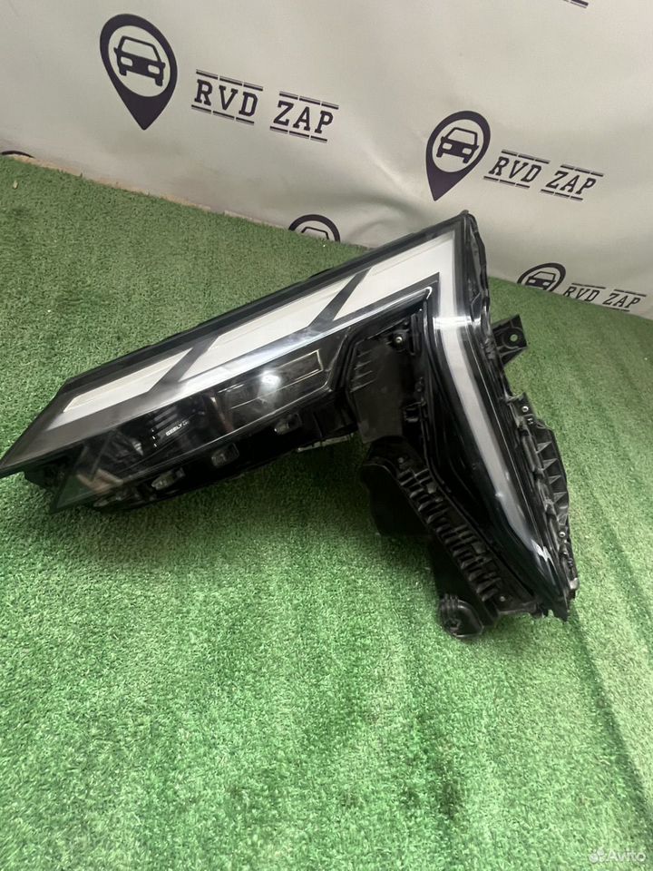 Фара левая Geely Atlas new fx11 2024, ОРИГИНАЛ, с повреждениями корпуса, рабочая. Подходит для моделей 2023-2025.