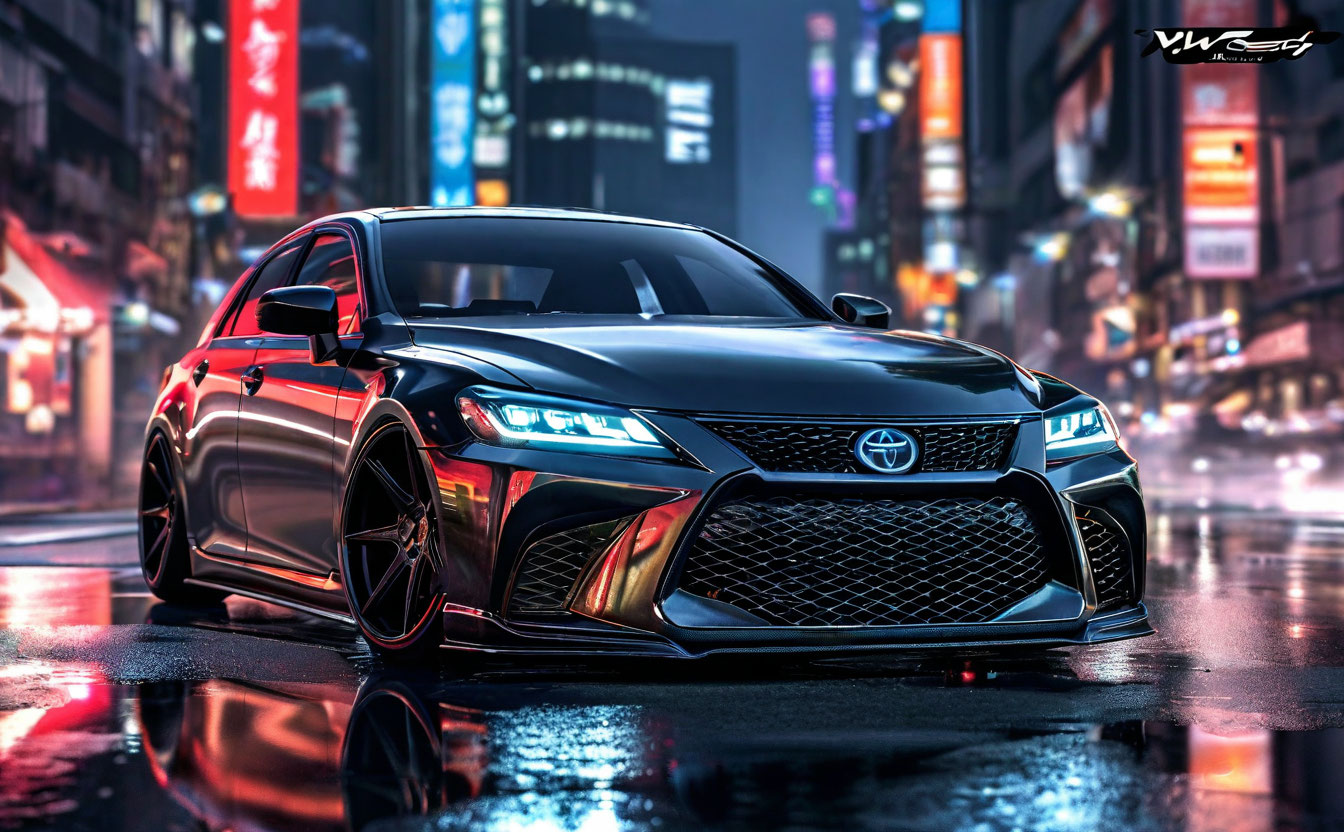 Носок на Toyota Mark X: Как Преобразить Автомобиль в Произведение Искусства с Уникальным Стилем