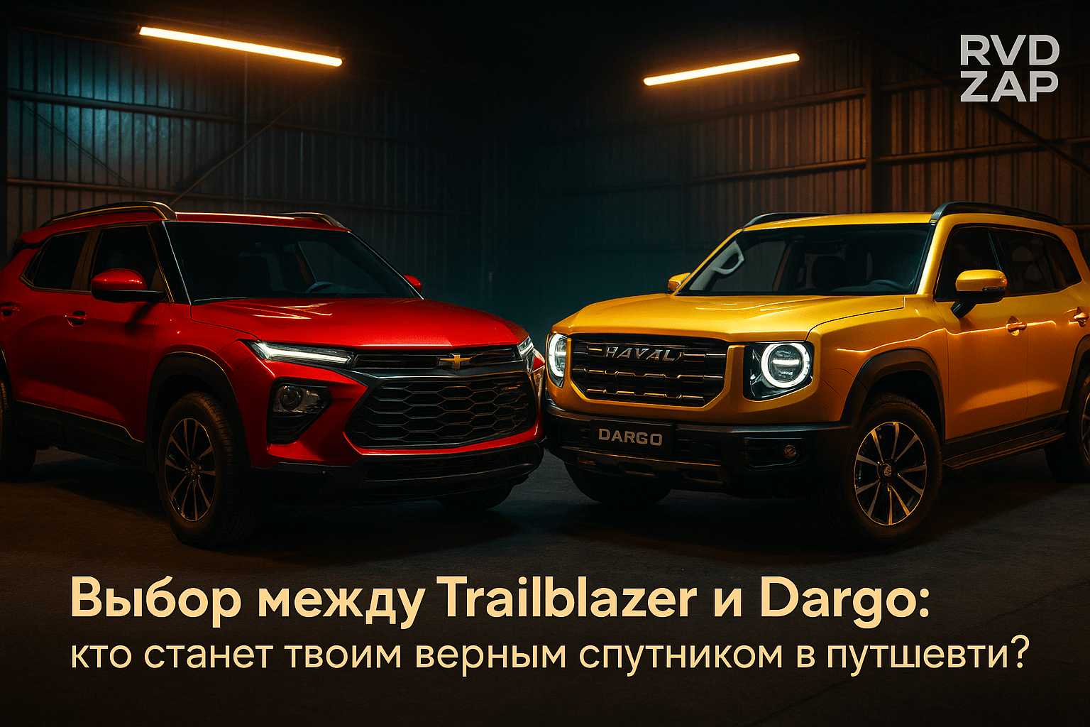 Выбор между Chevrolet Trailblazer 2025 и Haval Dargo: какой кроссовер станет твоим верным спутником в путешествиях?
