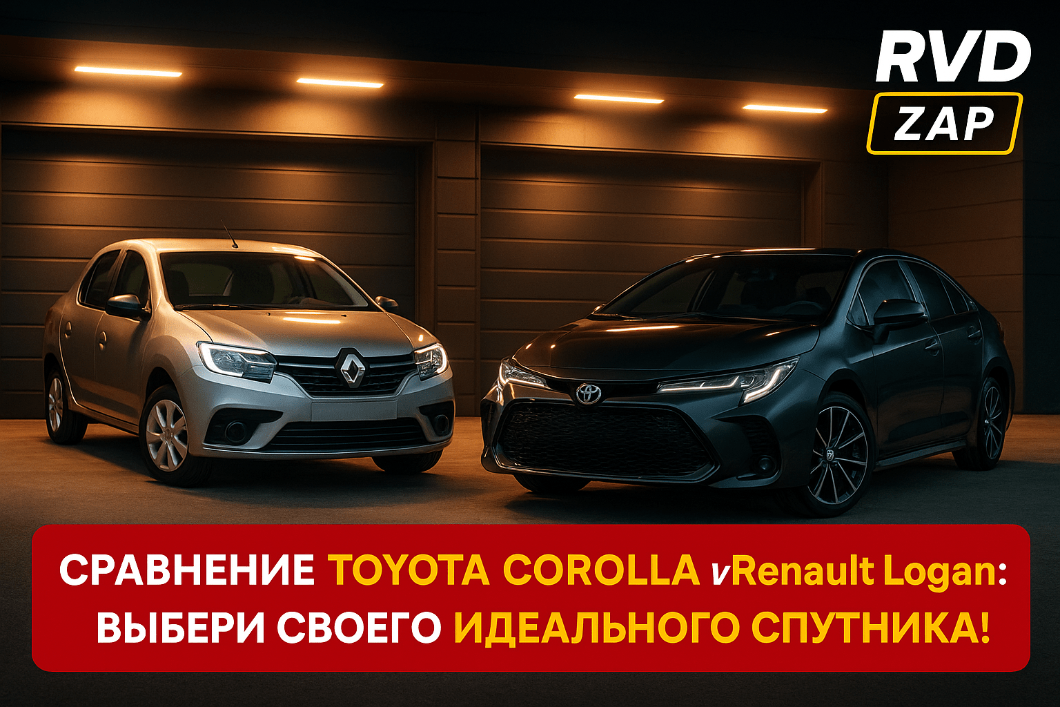 Toyota Corolla или Renault Logan: как выбрать идеального спутника на дороге?