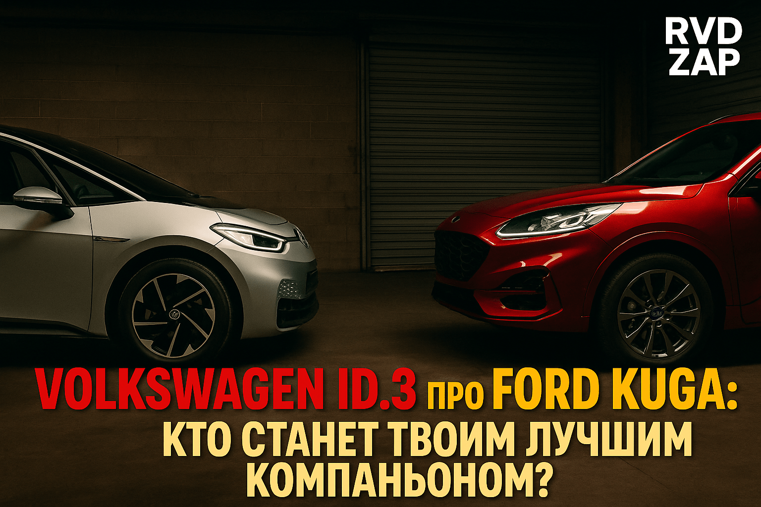 Volkswagen ID.3 против Ford Kuga: какой авто станет твоим лучшим компаньоном в мире автомобилей?