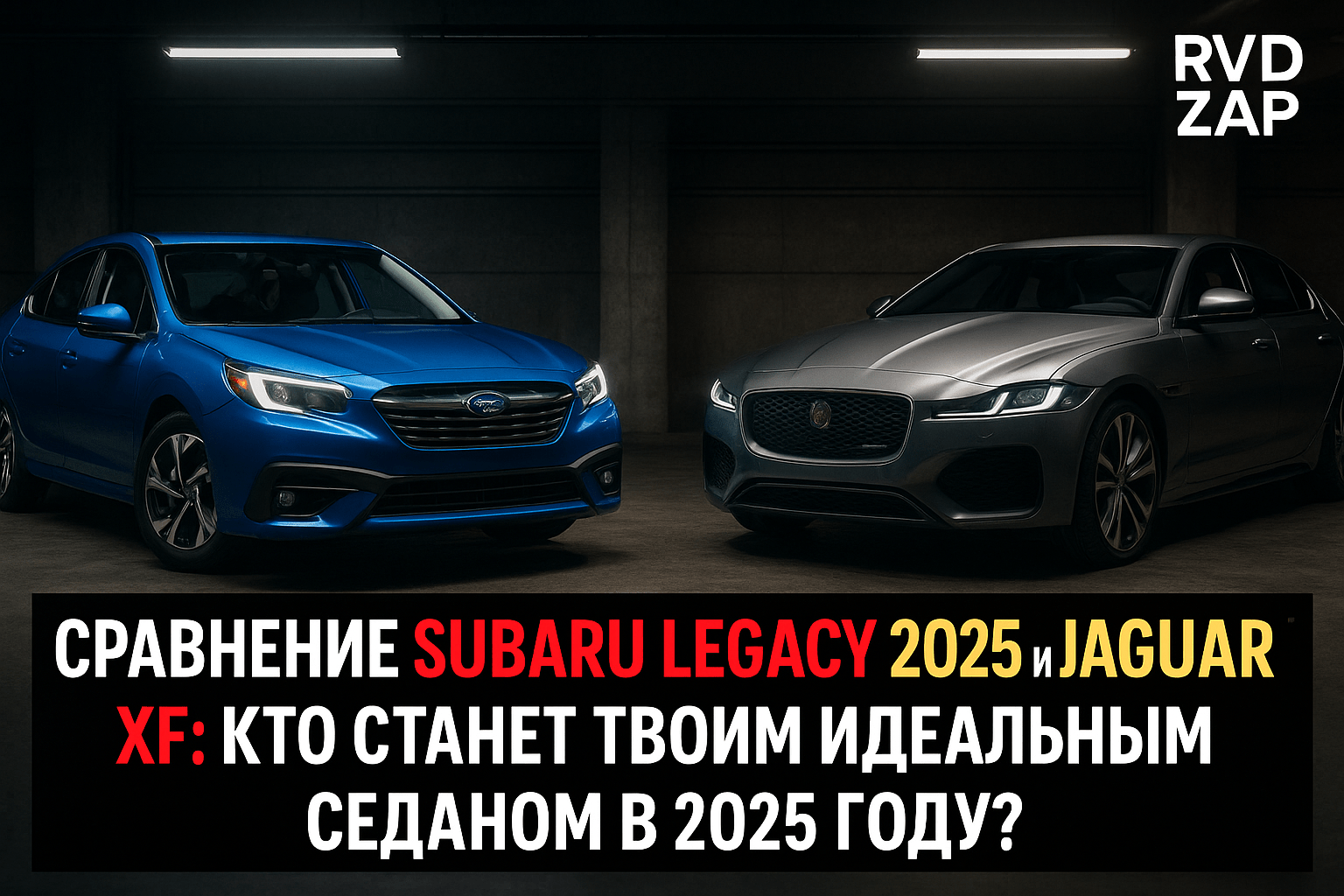 Сравнение Subaru Legacy 2025 и Jaguar XF: кто станет твоим идеальным седаном в 2025 году?