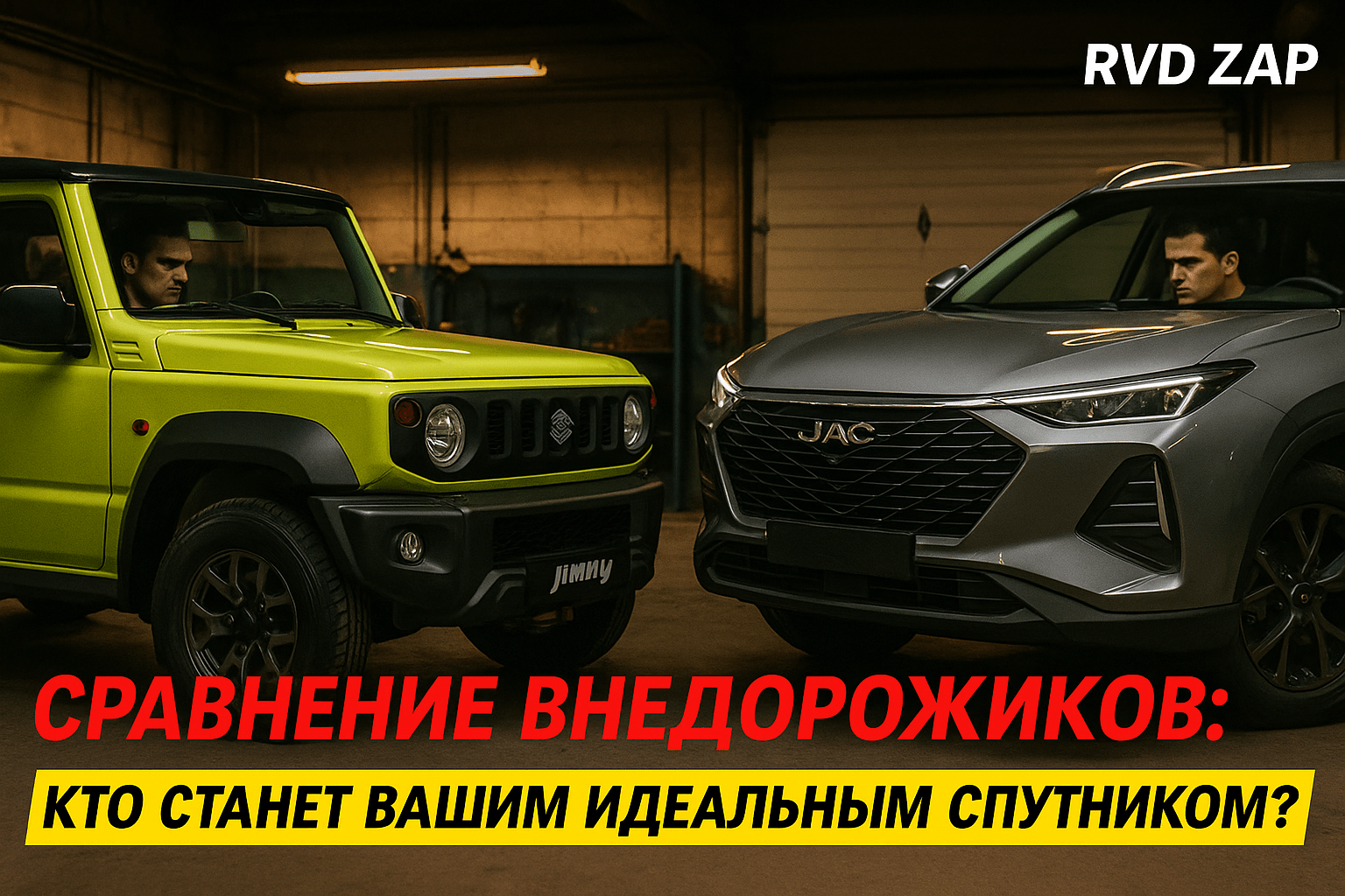 Сравнение двух легендарных внедорожников: Suzuki Jimny против JAC JS6 — кто станет вашим идеальным спутником на дороге?