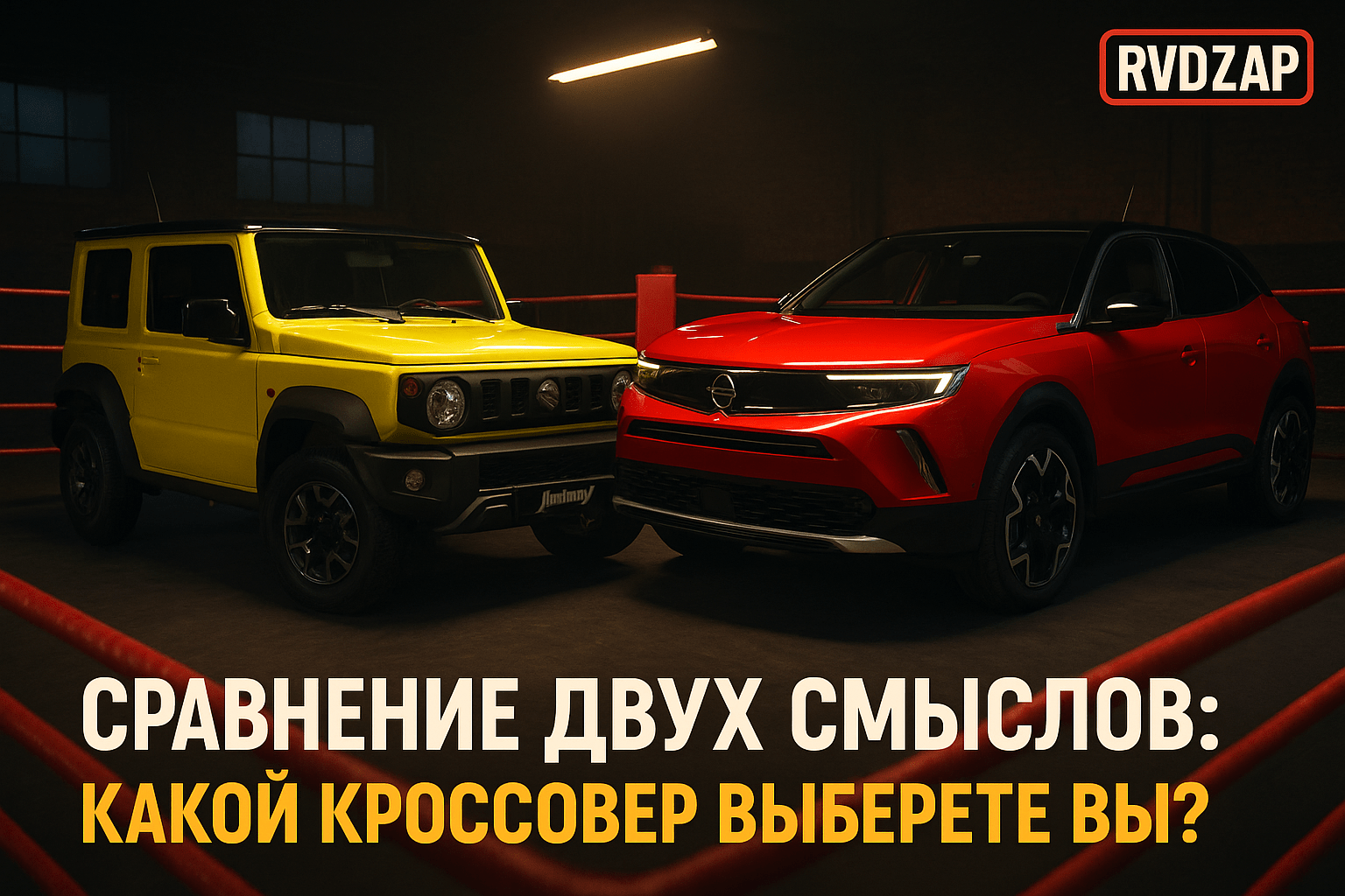 Сравнение Suzuki Jimny и Opel Mokka: какой компактный кроссовер станет вашим идеальным спутником?