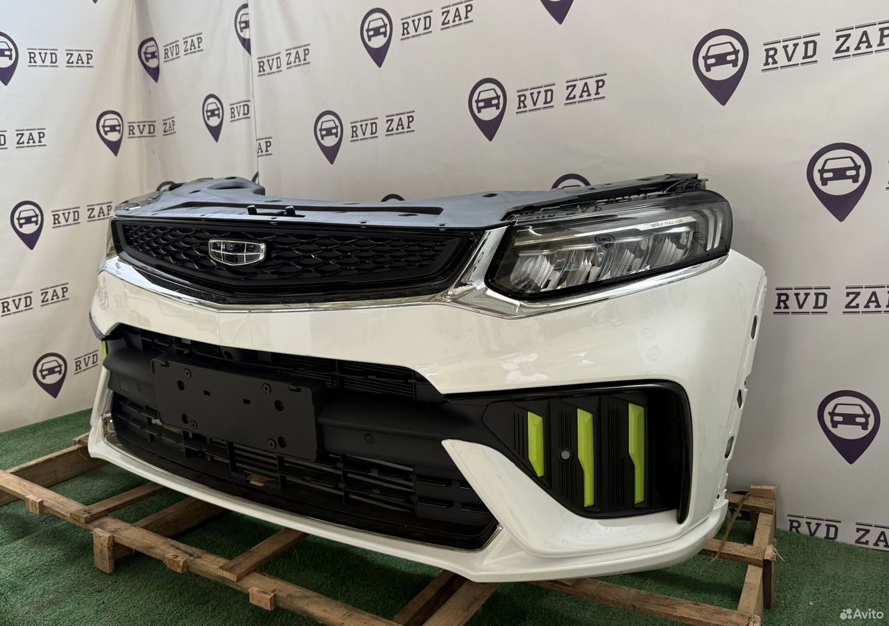 Ноускат GEELY Tugella рестайлинг 2022-2025 в отличном состоянии. Состояние близкое к идеальному. Все запчасти в наличии в России.