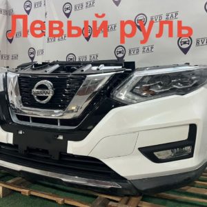 Ноускат Nissan X-Trail T32 (2017-2025) в отличном состоянии. В наличии: бампер, фары, радиатор, решетка.