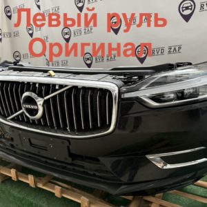 Ноускат Volvo XC60 II (2017-2021) в отличном состоянии. Комплект: бампер, фары, радиатор, решетка. В наличии в России.