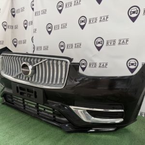 Бампер передний Volvo XC90 2019-2025, оригинал, отличное состояние, в сборе, в наличии в России. Доставка любым ТК.