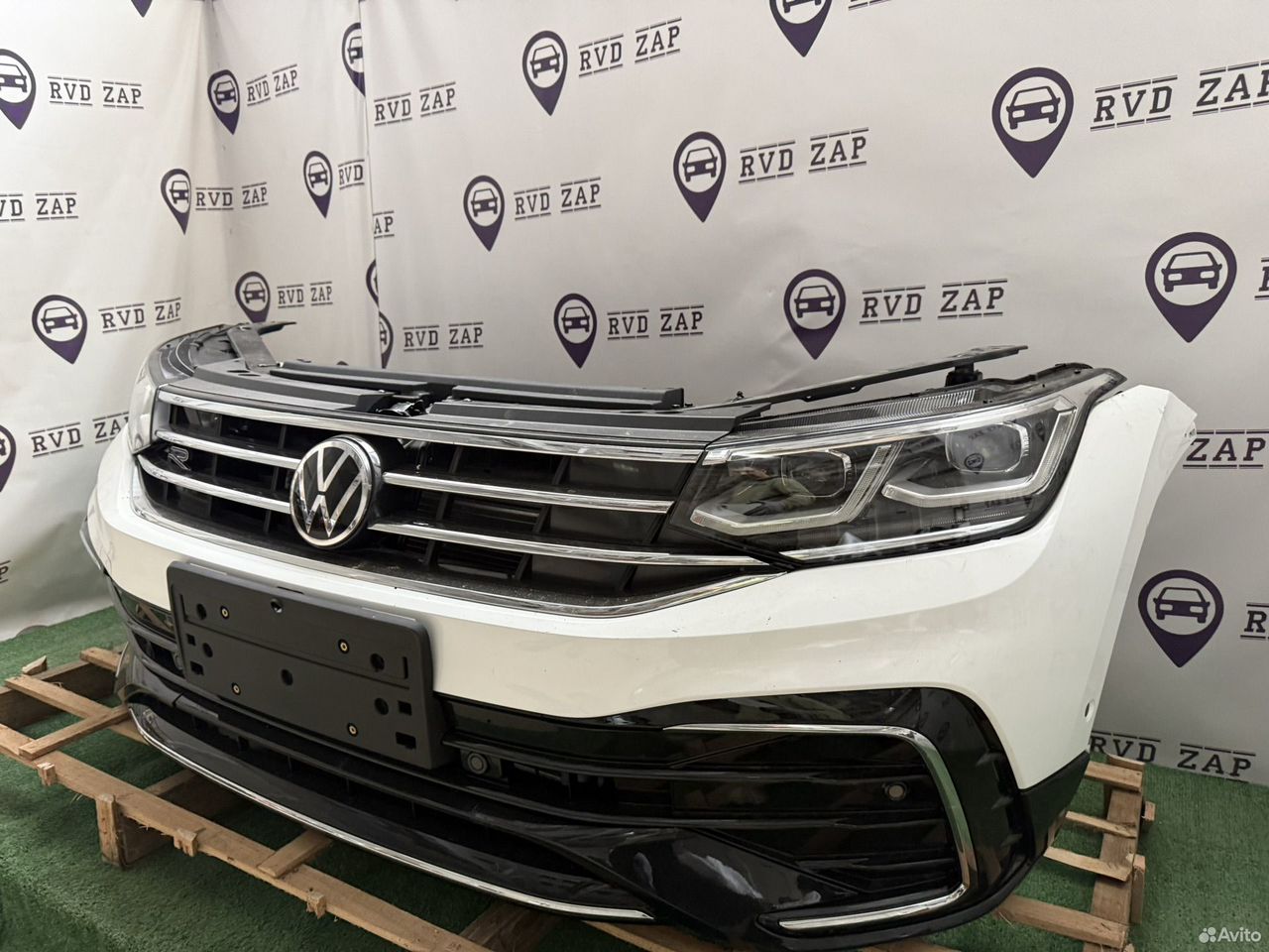 Ноускат Volkswagen Tiguan II рестайлинг R-Line в отличном состоянии. Комплектность на фото. Отправка любым ТК.