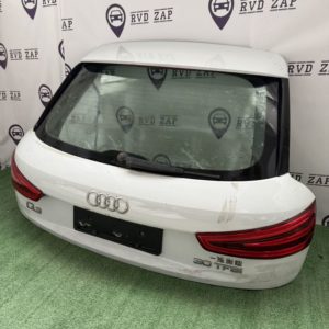 Крышка багажника Audi Q3 8U (2011—2018) в отличном состоянии, с фонарями и камерой, под покраску.